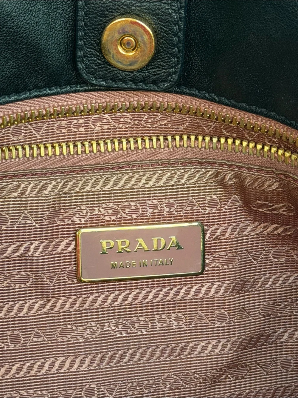 Prada Tessuto Nylon Bow Tote Black BN1601